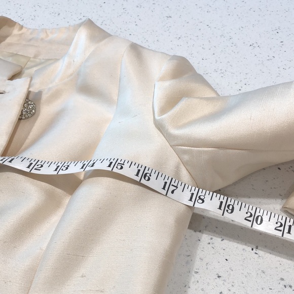 Vintage 1960’s raw silk maxi opera coat - Picture 10 of 13